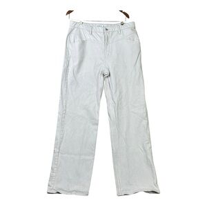 Abercrombie & Fitch Womens Jeans 33(35x31) 90s Relaxed High Rise Leather Patch